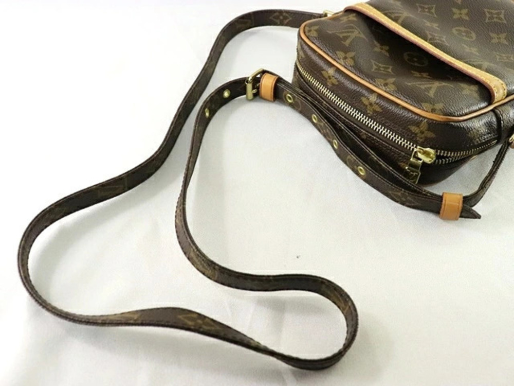 Louis Vuitton Monogram Bag Danube Shoulder Brown